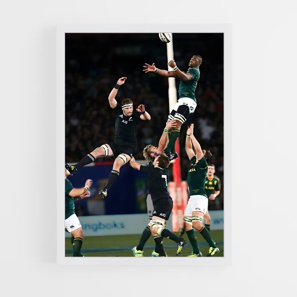 Poster L'Envol de Siya – affiche Rugby (vue 3)